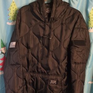 Grunt Style Black Quilted Jacket